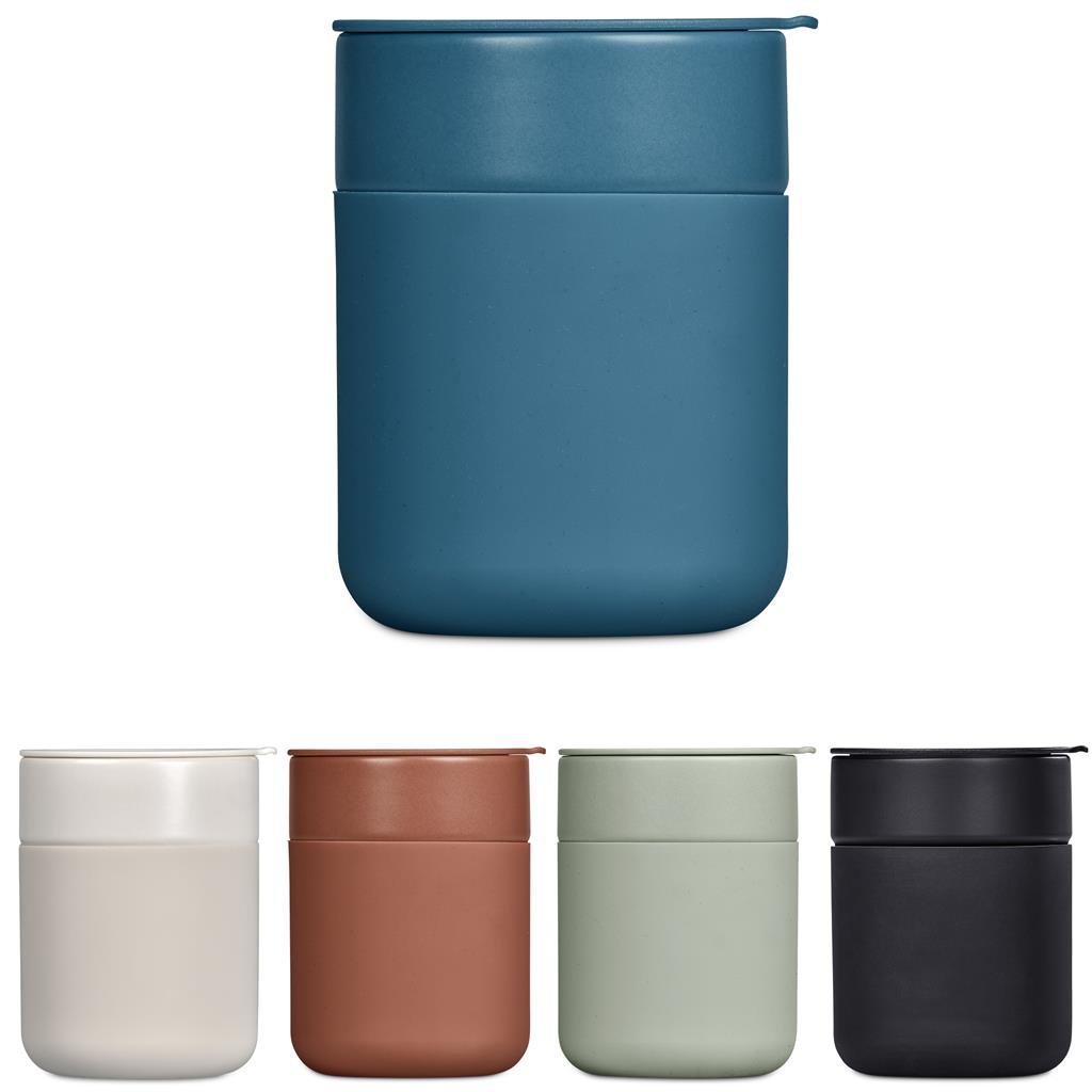 Serendipio Pimlico Ceramic Coffee Tumbler – 300ml - New Blue