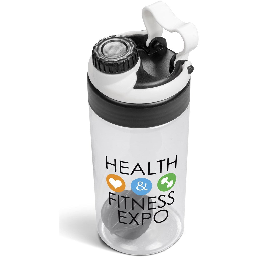 Gianna Water Bottle Protein Shaker - 600ml - Transparent