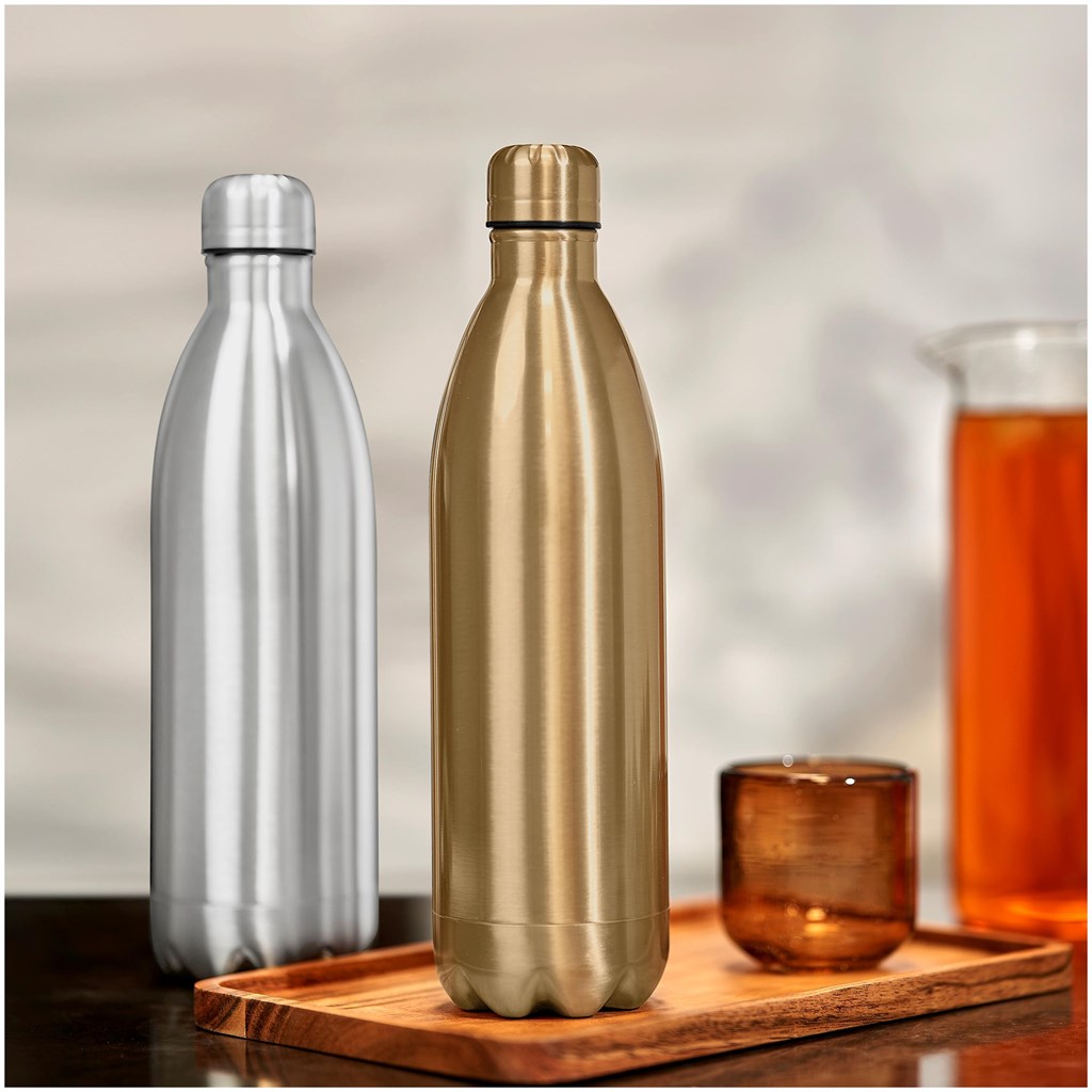 Serendipio Atlantis Stainless Steel Vacuum Water Bottle - 1 Litre - Solid White