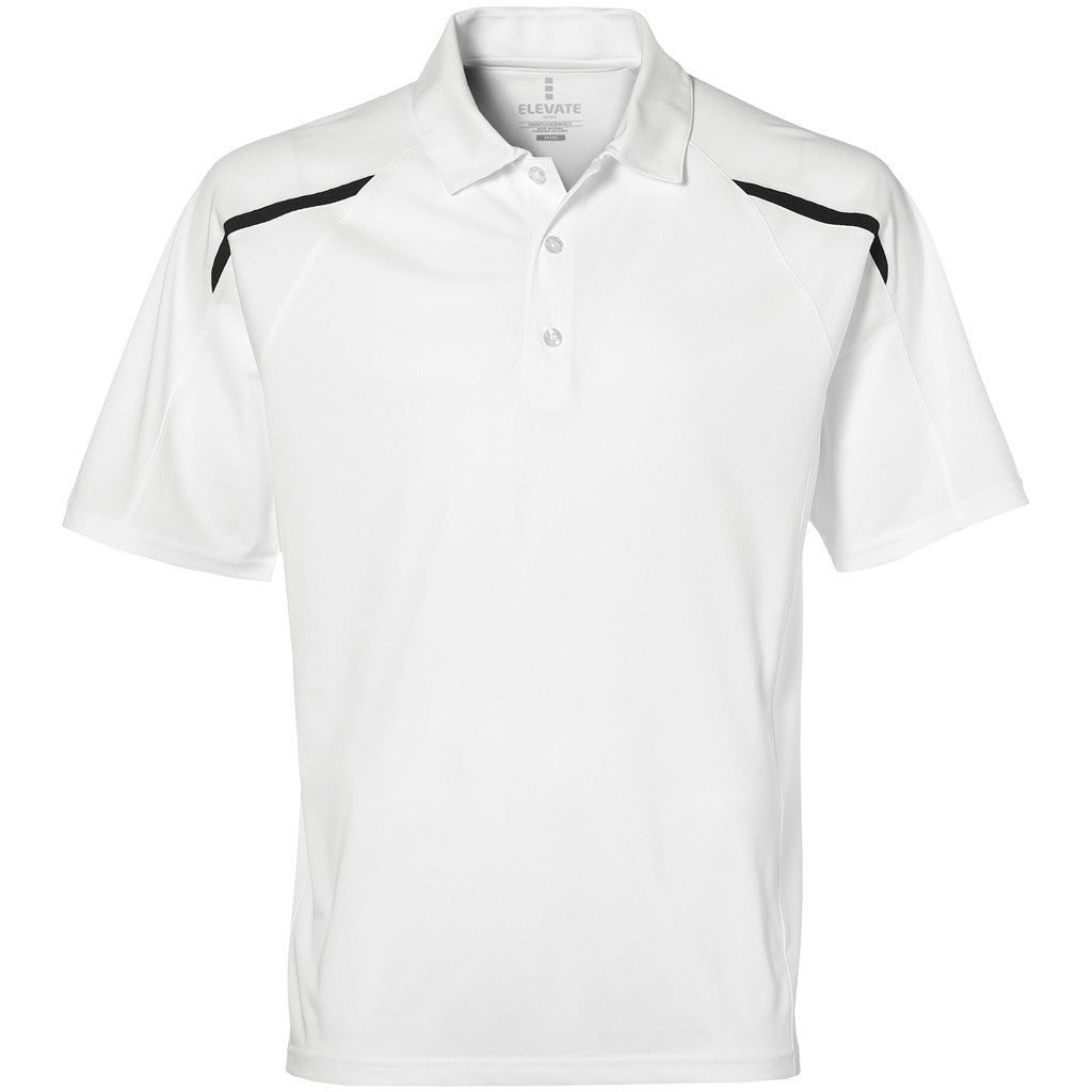 Mens Nyos Golf Shirt - White