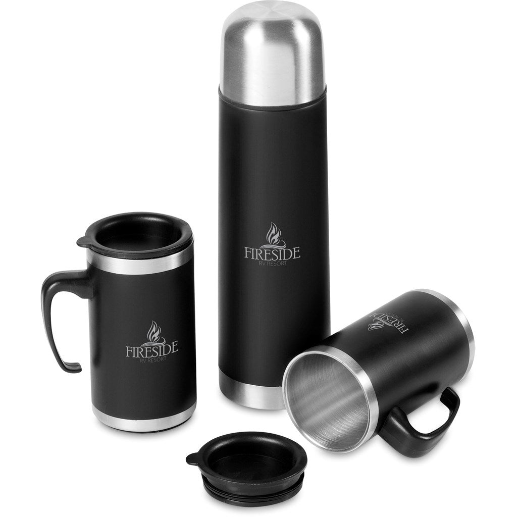Cardinal Double-Wall Flask & Mug Set - 500ml