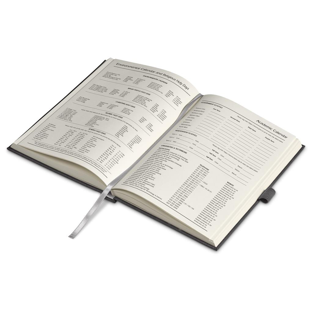 Altitude Oakridge A5 2026 Diary & Pen Set - Grey