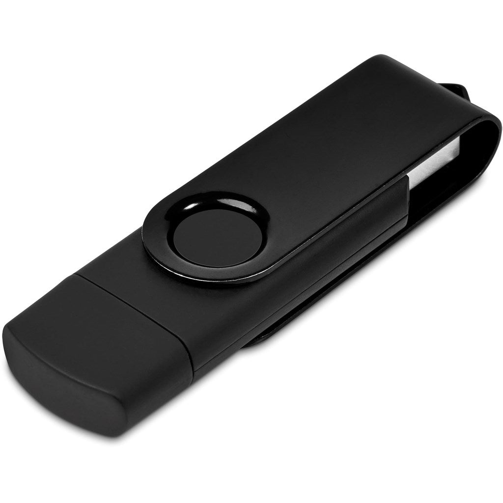 Shuffle Gyro Black Flash Drive – 32GB