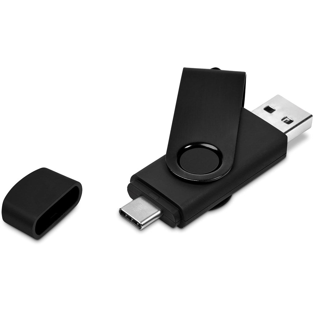 Shuffle Gyro Black Flash Drive – 32GB