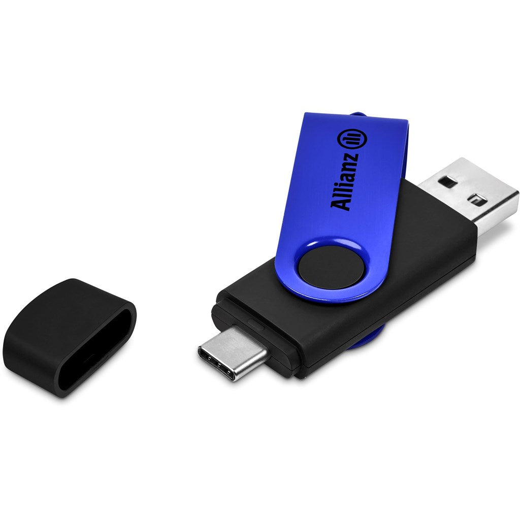 Shuffle Gyro Black Flash Drive – 32GB