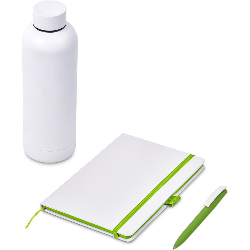 Clark White Gift Set - Yellow