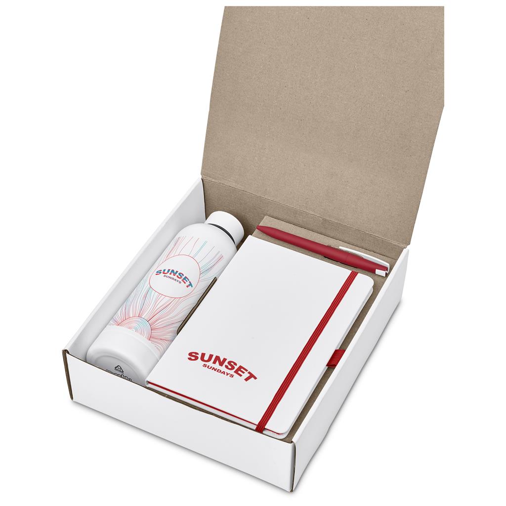 Clark White Gift Set - Yellow