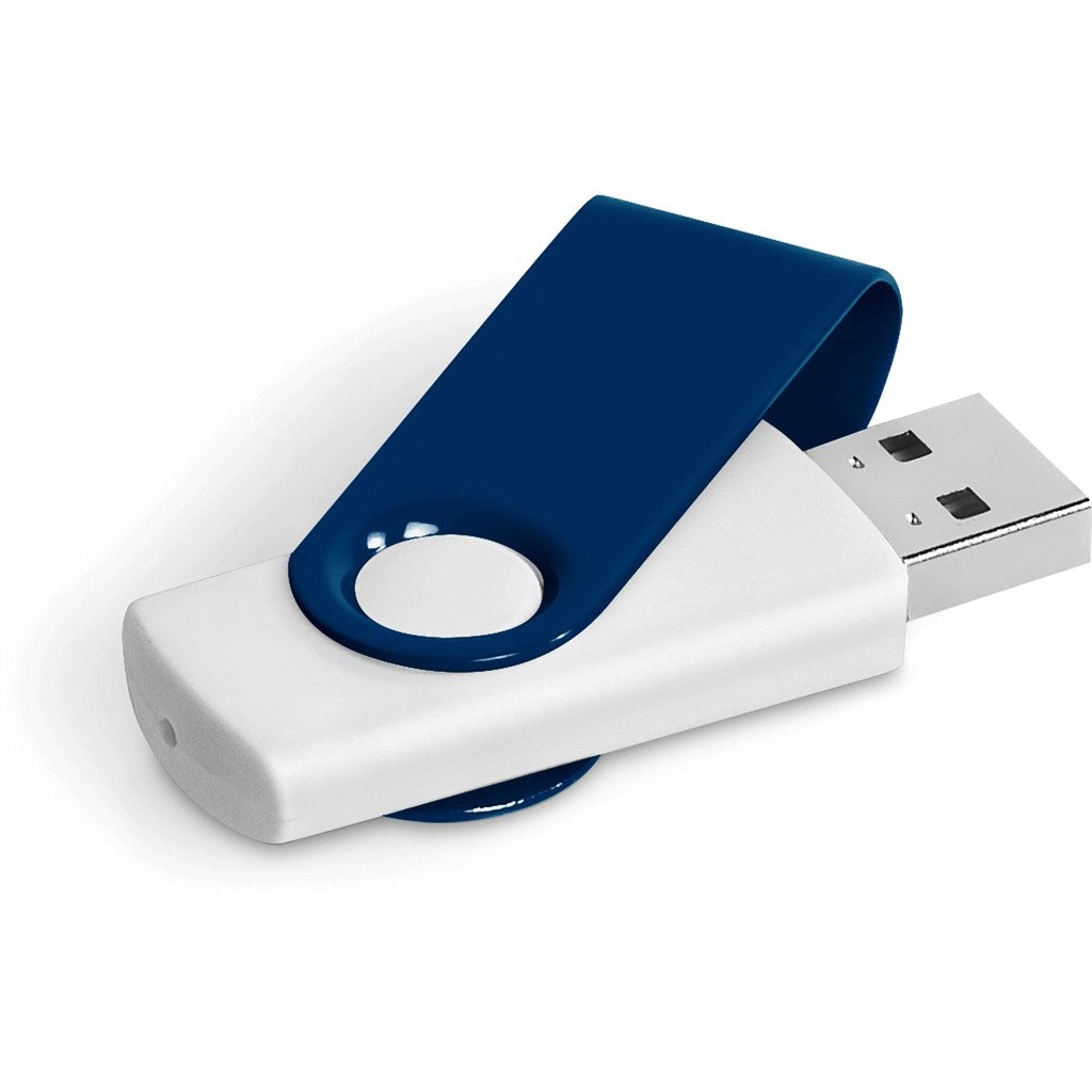 Axis Gyro White Flash Drive - 32GB