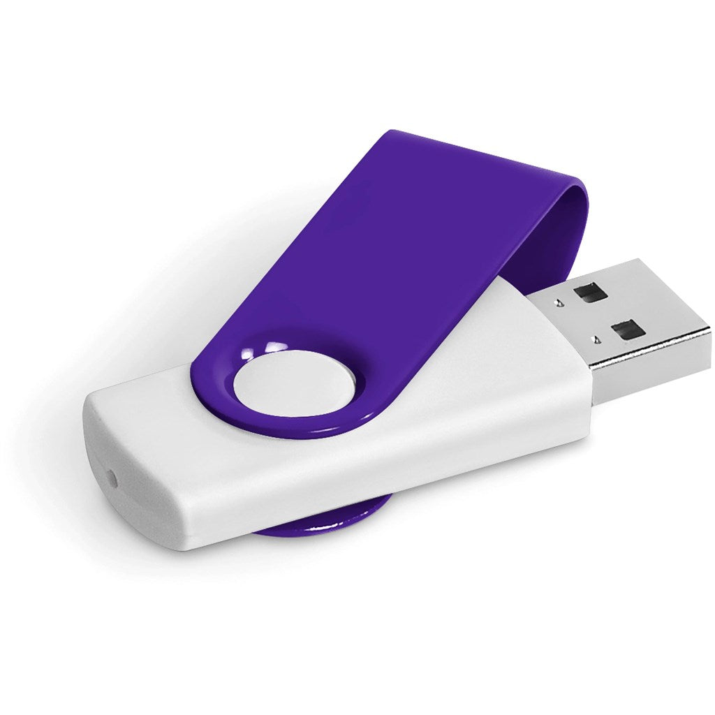 Axis Gyro White Flash Drive - 32GB