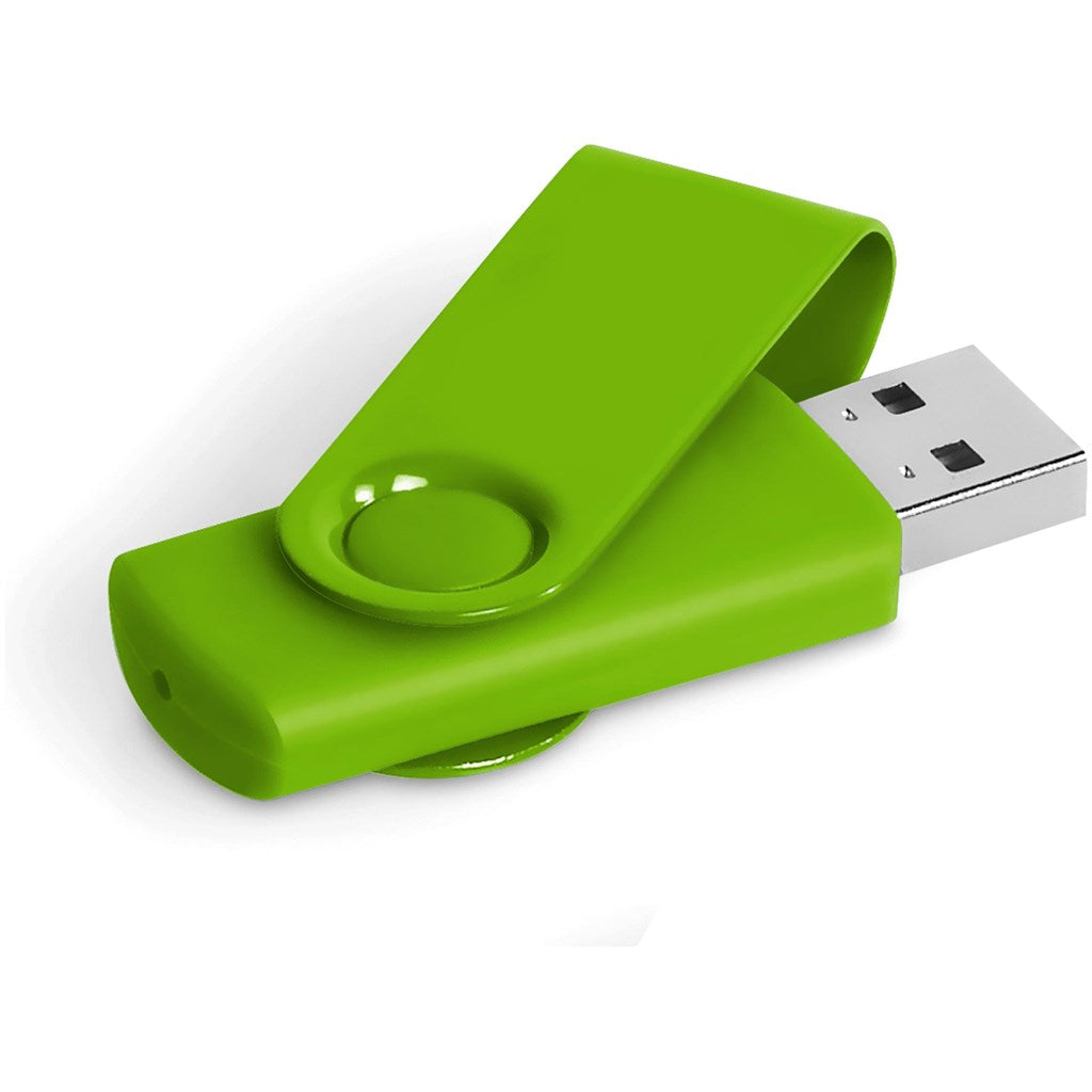 Axis Gyro Flash Drive - 16GB - Lime