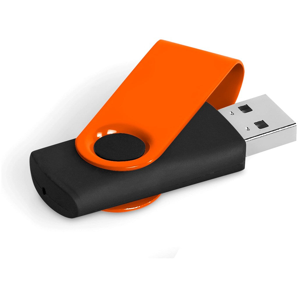 Axis Gyro Black Flash Drive - 4GB