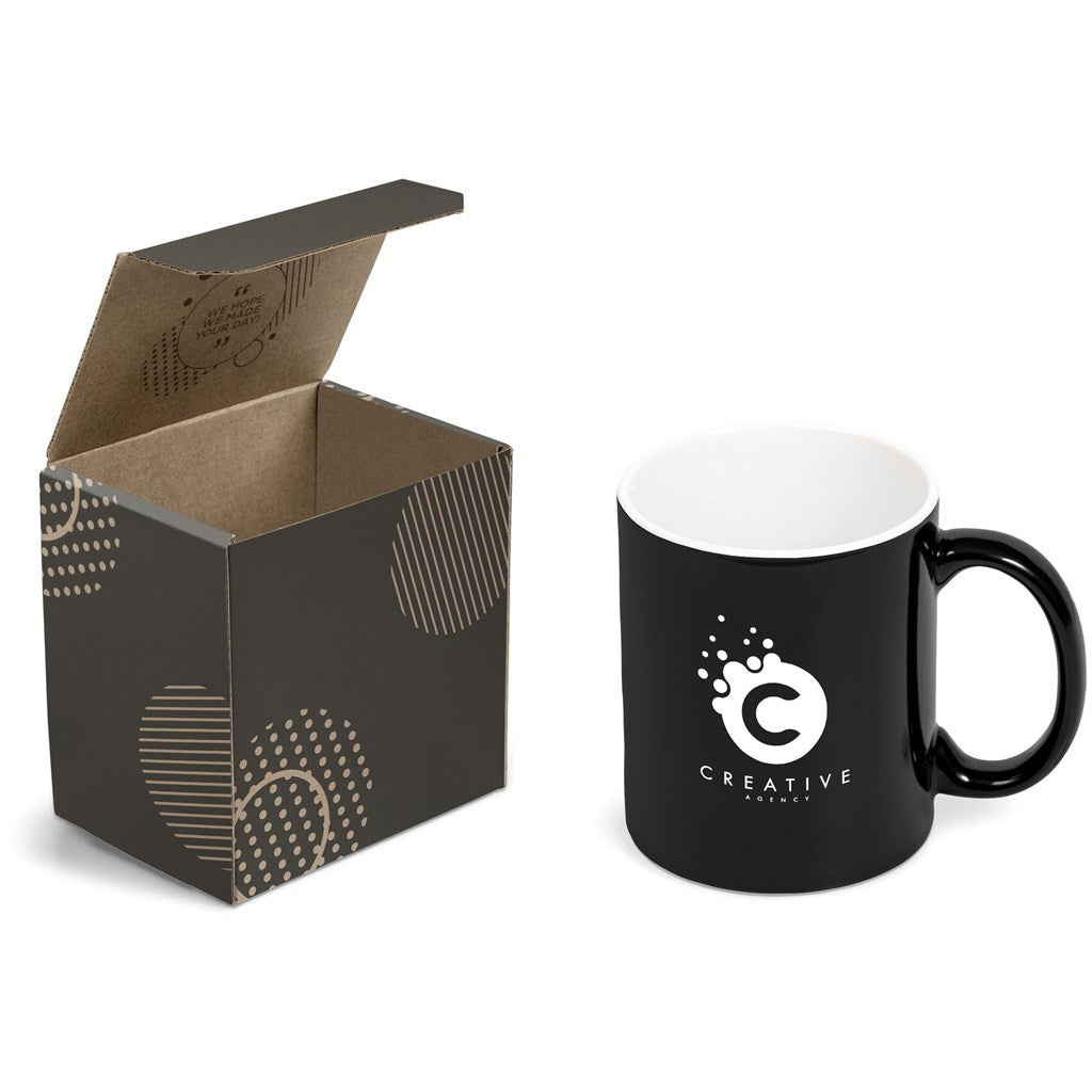 Omega Mug in Bianca Custom Gift Box