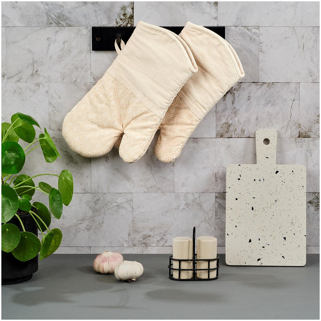 Serendipio Tanoreen Oven Glove Pair - Black