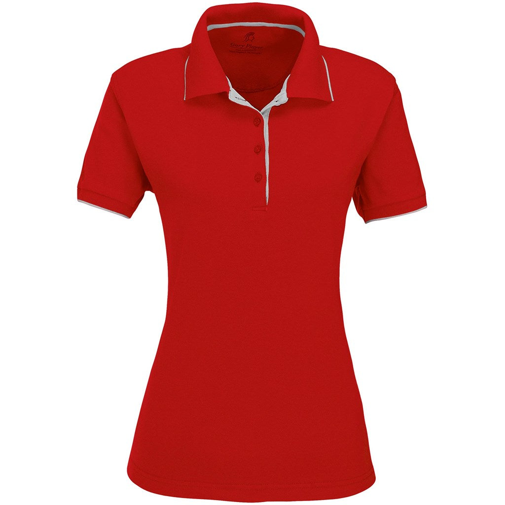 Ladies Wentworth Golf Shirt - Red