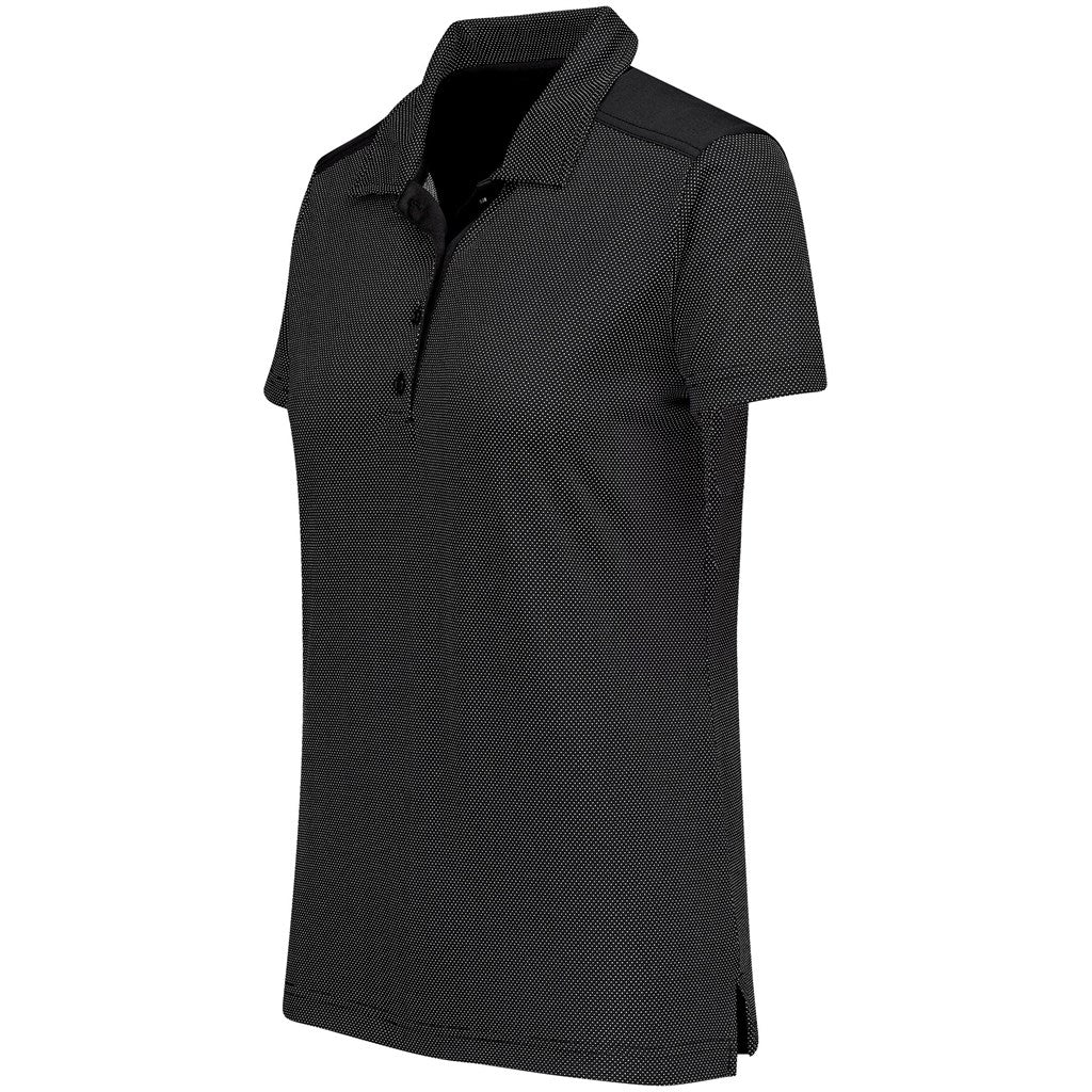 Ladies Sterling Ridge Golf Shirt - Black