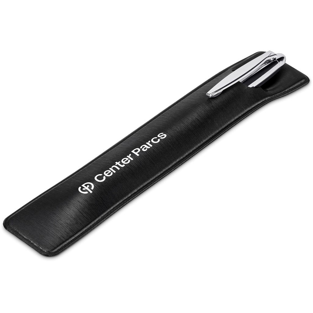 Oakridge Ball Pen In Pouch - Grey