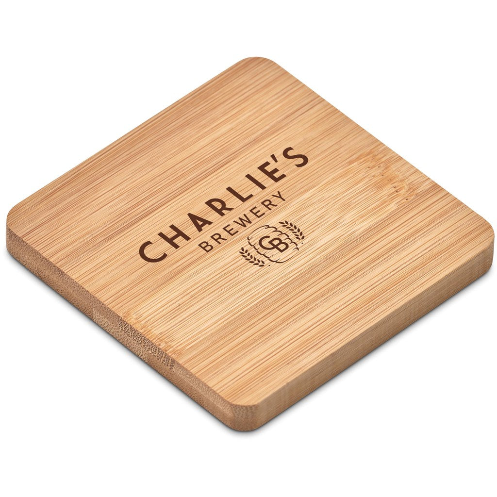 Drifter Bamboo Bottle Opener Coaster