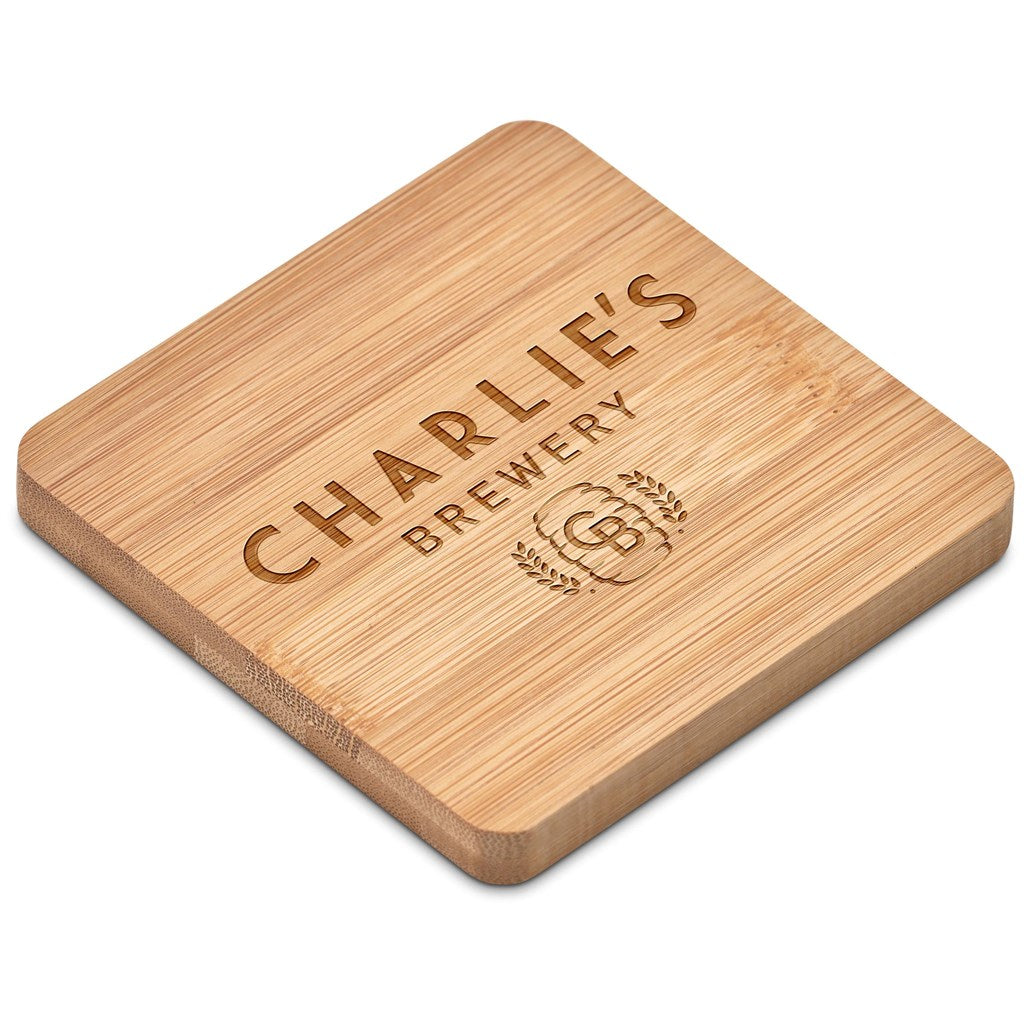 Drifter Bamboo Bottle Opener Coaster