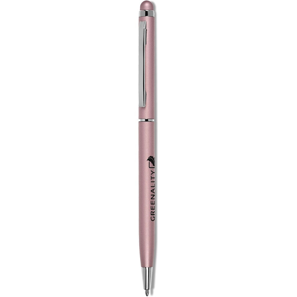 Altitude Hamptons Slim Stylus Ball Pen - Rose Gold