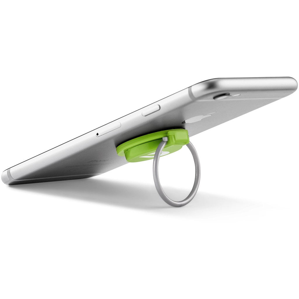 Coil-Ring Grip & Phone Stand