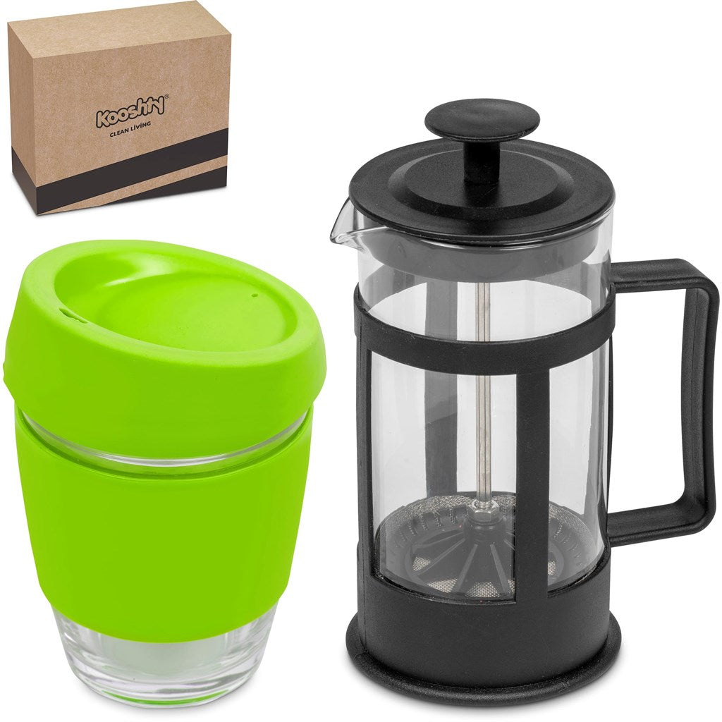 Kooshty Kupper Set With  Plunger