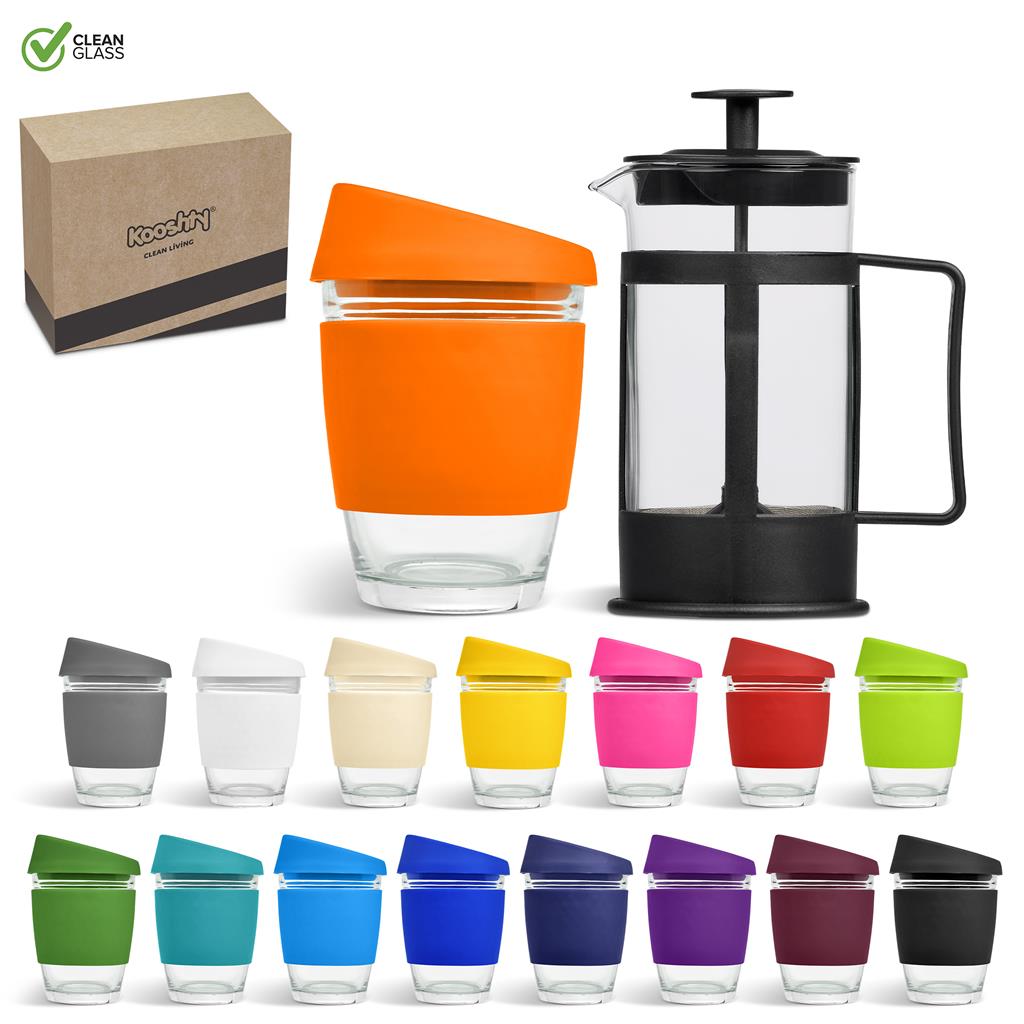 Kooshty Kupper Set With  Plunger