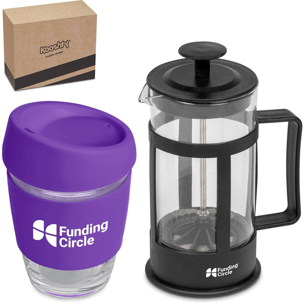 Kooshty Kupper Set With  Plunger