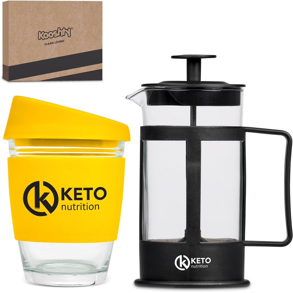 Kooshty Kupper Set With  Plunger