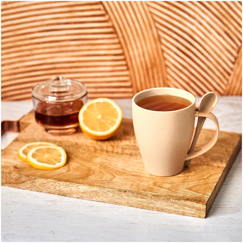Okiyo Kawai Wheat Straw Mug Set - 350ml
