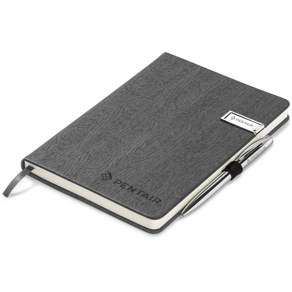 Oakridge A5 Hard Cover USB Notebook - 8GB