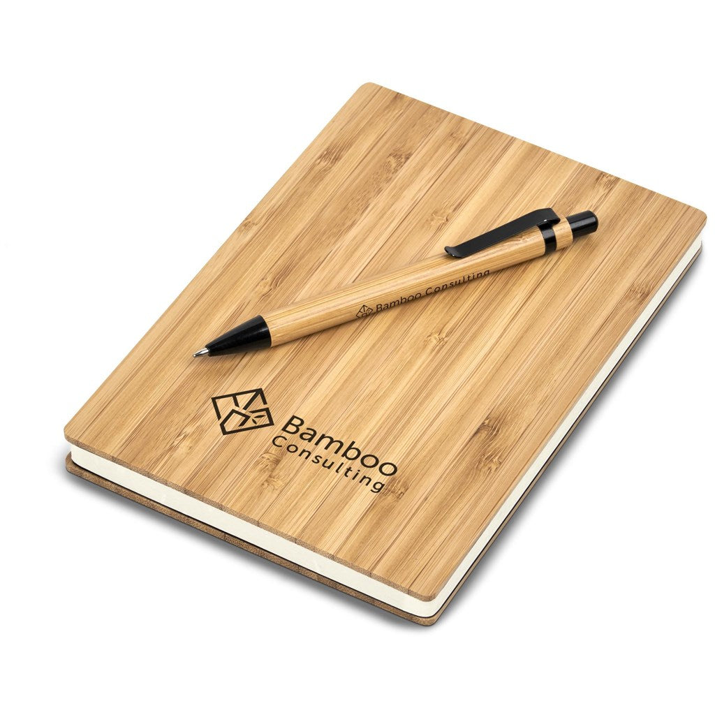 Okiyo Yahari Bamboo A5 Notebook Giftset