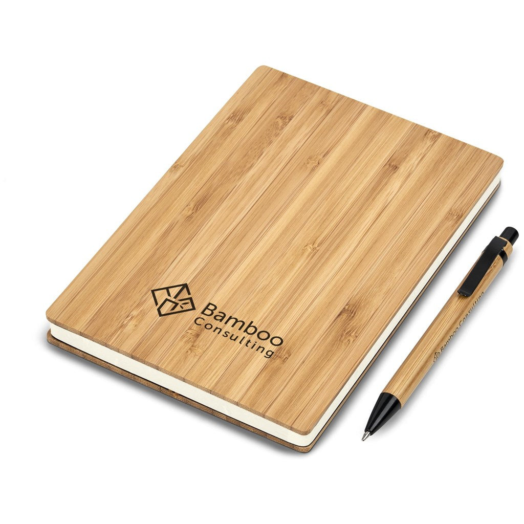 Okiyo Yahari Bamboo A5 Notebook Giftset