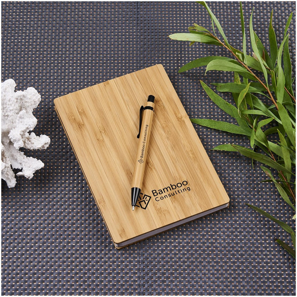 Okiyo Yahari Bamboo A5 Notebook Giftset