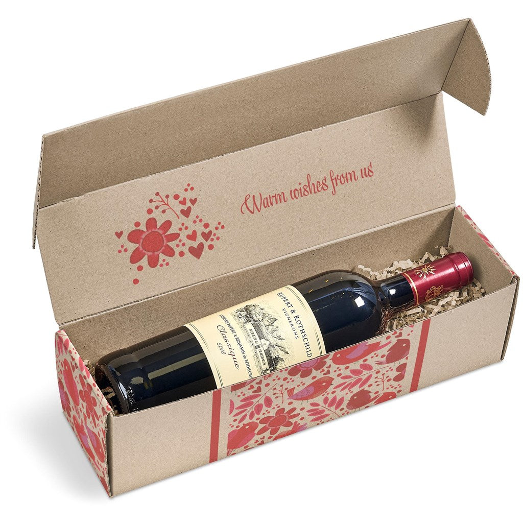 Bianca Digital Print Wine Gift Box