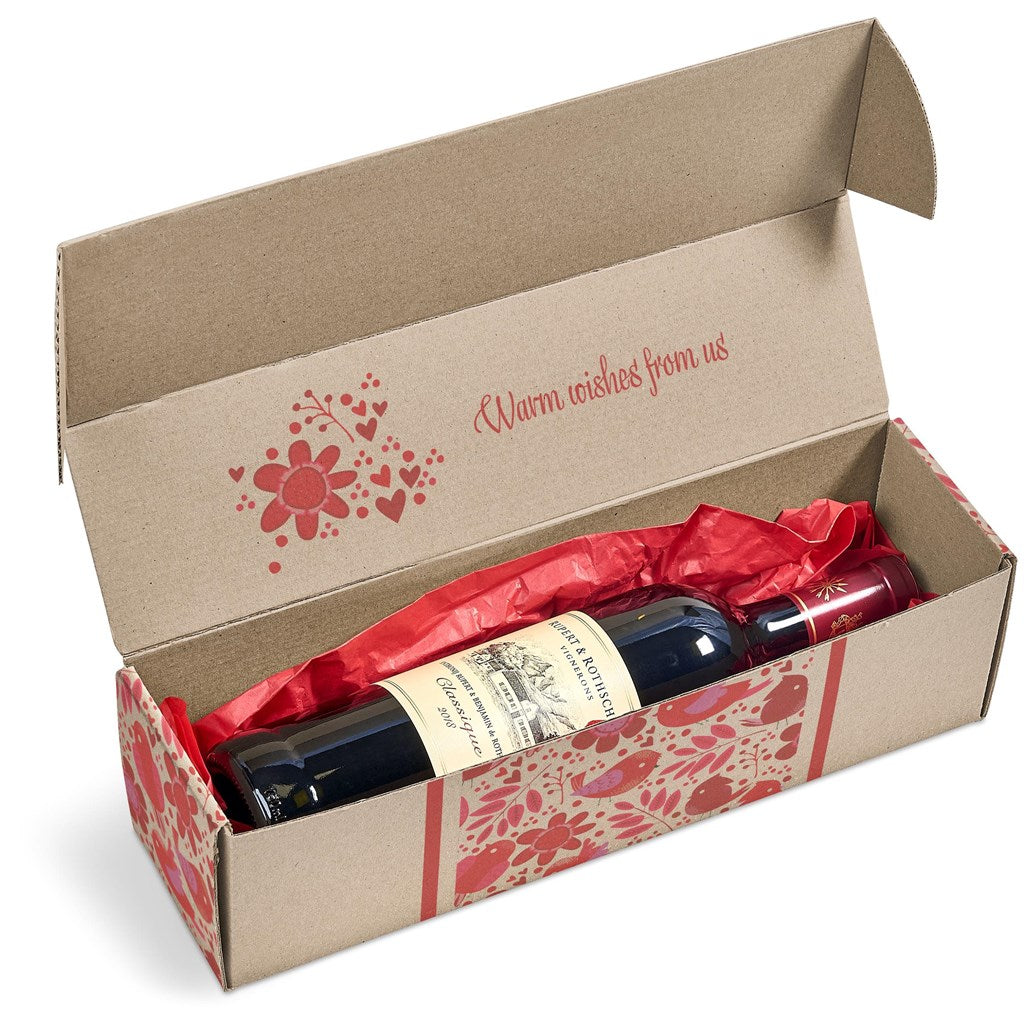 Bianca Digital Print Wine Gift Box