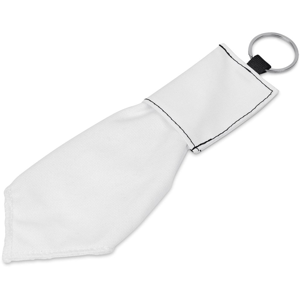 Hoppla Aquila Polyester Keyring Pouch with Cleaning Cloth