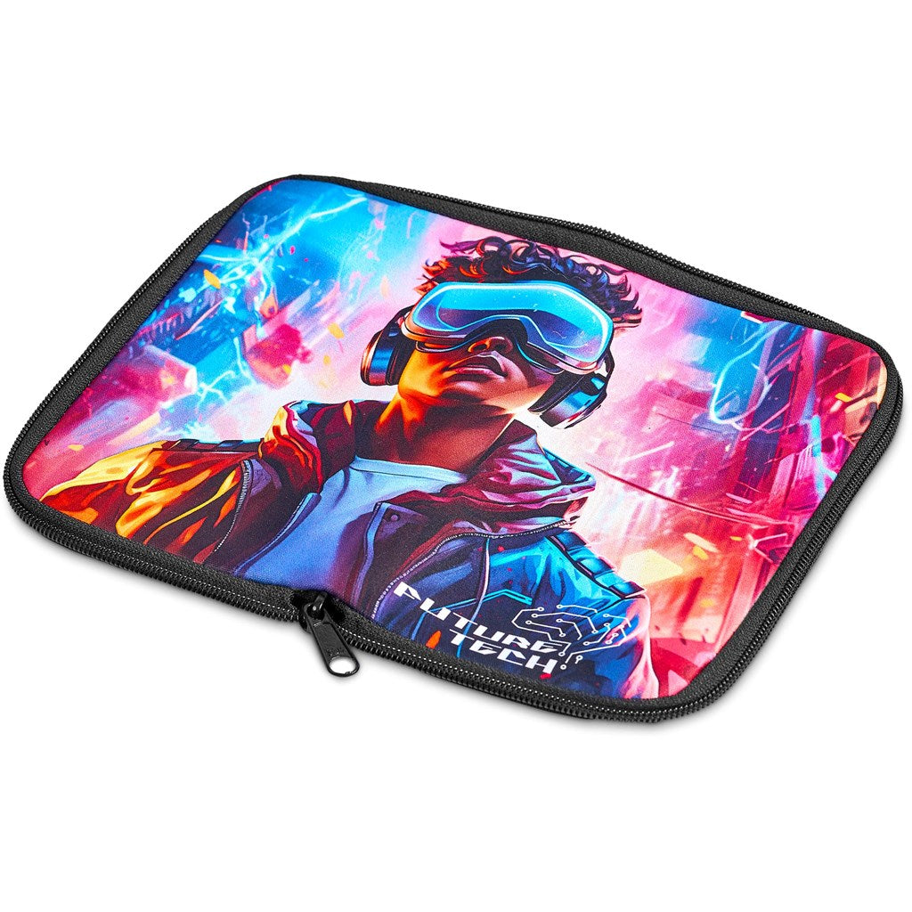 Pre-Printed Sample Hoppla Dinky Neoprene Mouse Pad Pouch