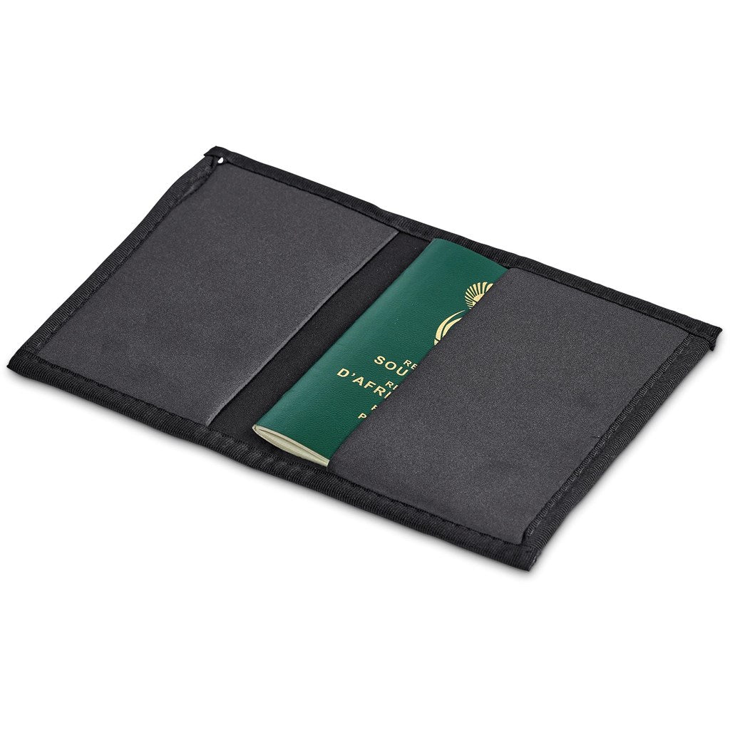 Pre-Printed Sample Hoppla Zambezi Neoprene Passport Cover