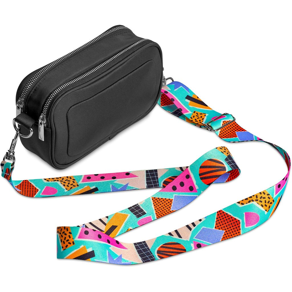 Pre-Printed Sample Hoppla Glamazon Polyester Bag Strap