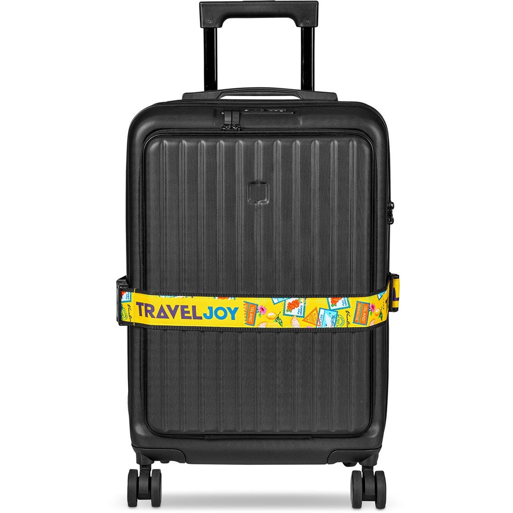 Pre-Printed Sample Hoppla Globetrotter Luggage Strap