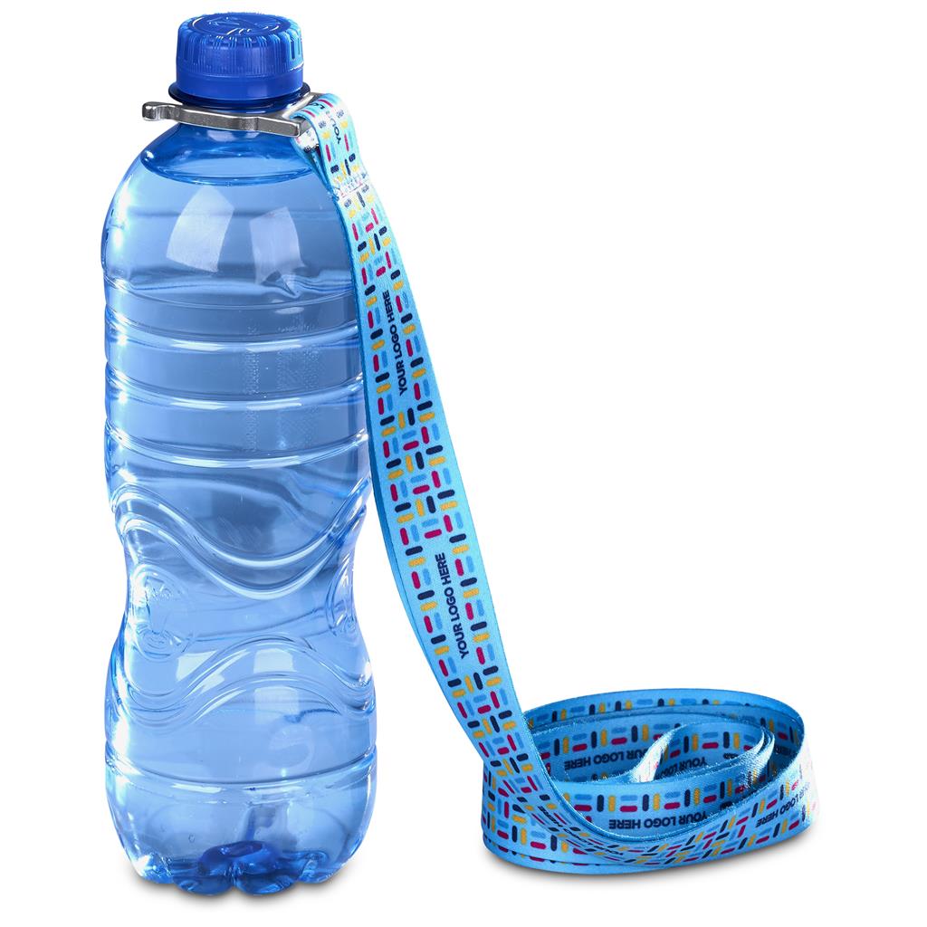 Altitude Aqua Double-Sided Crossbody Bottle Lanyard - Sample