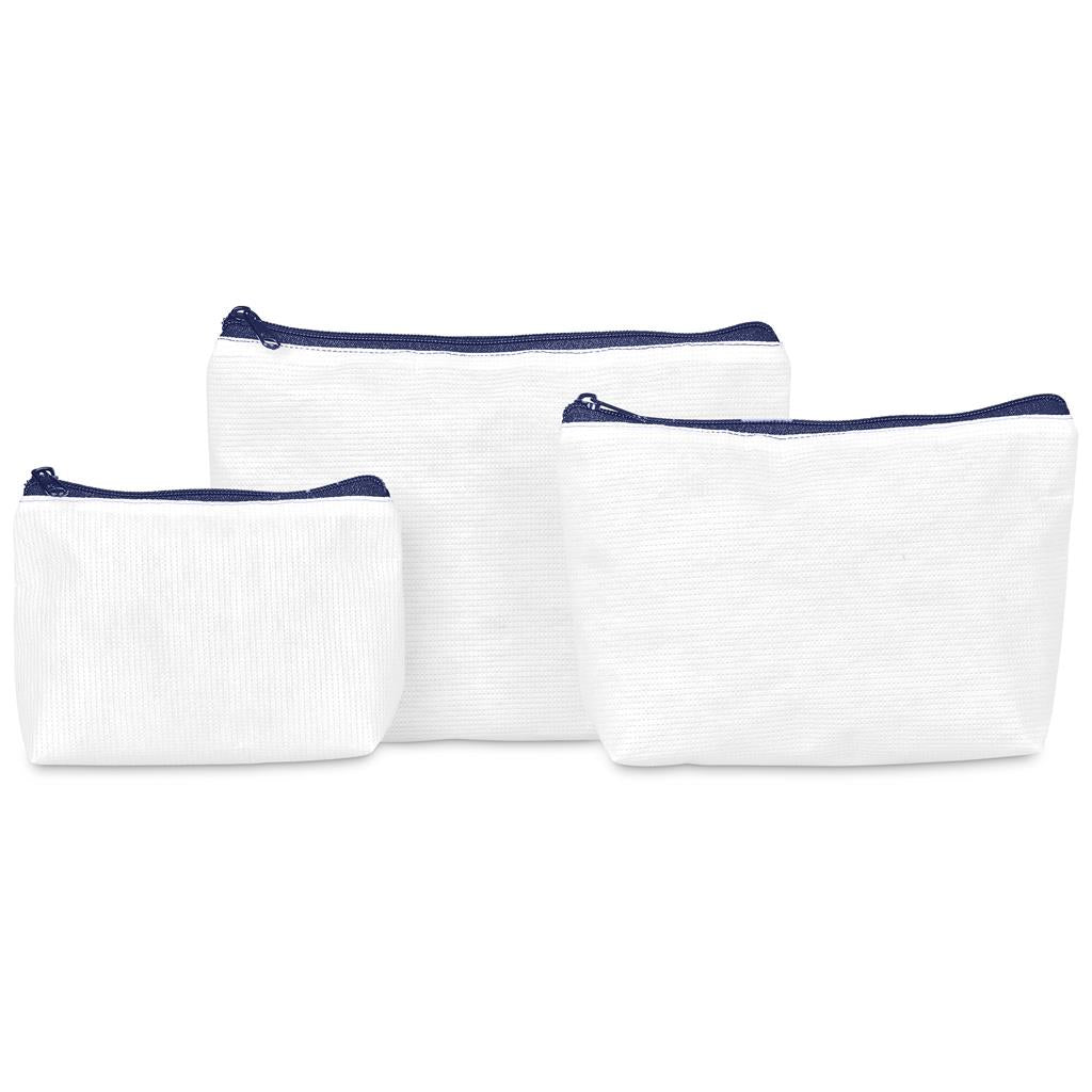 Pre-Production Sample Hoppla RPET Stitch-Bond Mini Toiletry Bag