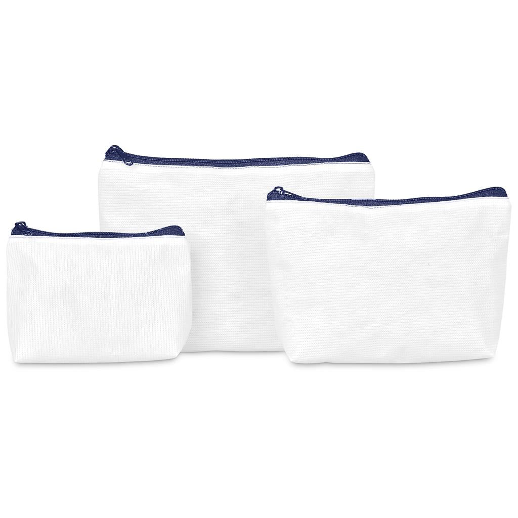 Pre-Production Sample Hoppla Leanne RPET Stitch-Bond Midi Toiletry Bag