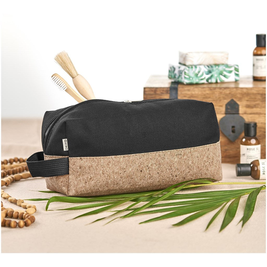 Okiyo Koruku Cork Toiletry Bag