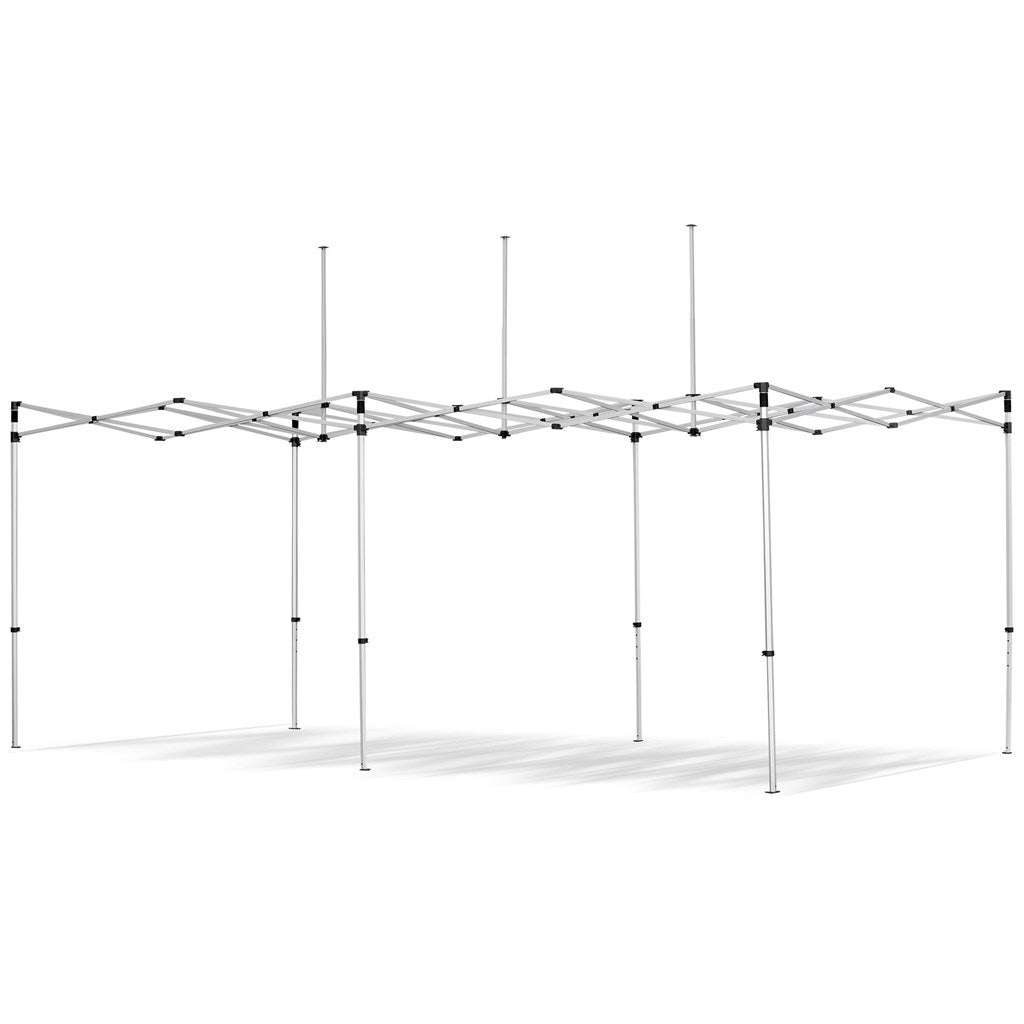 Coated Steel Sublimated Gazebo 6m x 3m 1 SS H-Wall 1 LS F-Wall