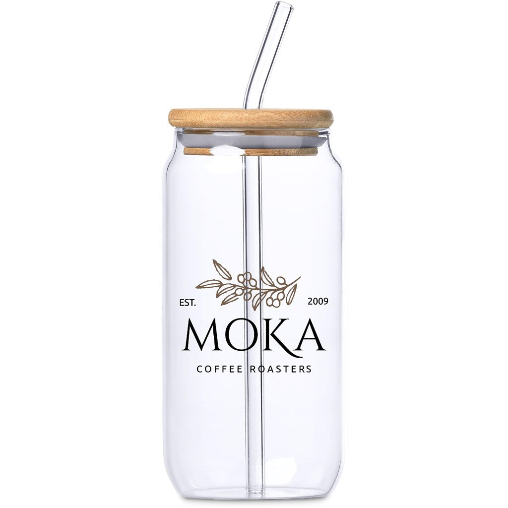 Okiyo Natsu Glass & Bamboo Tumbler - 500ml