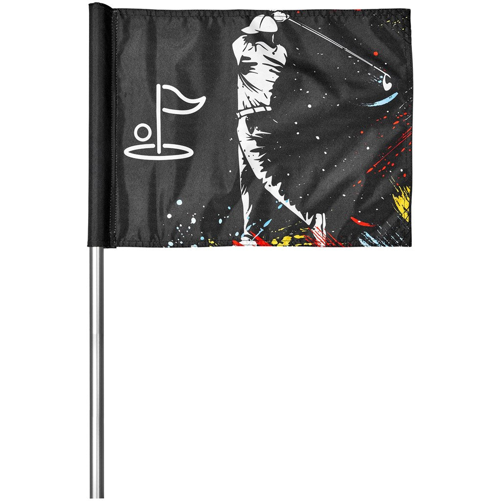 Pre-Printed Sample Hoppla Tournament Golf Flag