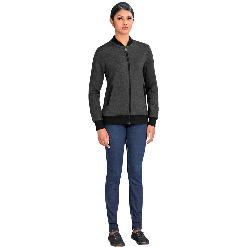 Ladies Bainbridge Sweater - Grey