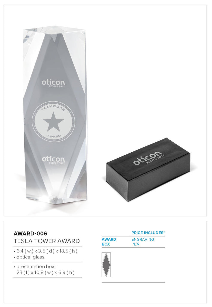 Tesla Tower Award - Media Alliance CT