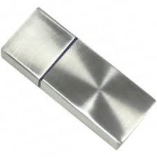 Brushed Stainless Steel Usb
